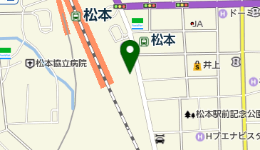 松本大学予備校駅前校舎の地図画像