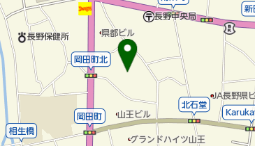 信学会駿台提携長野予備学校の地図画像