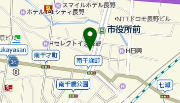 KATEKYO学院長野大通り校の地図画像