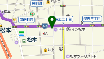 KATEKYO学院松本本部校の地図画像