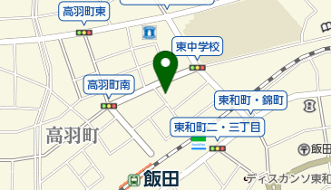 育英学院の地図画像