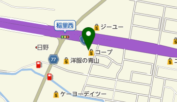 信学会ゼミナール稲里校の地図画像