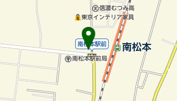 信学会個別スクールPASS南松本校の地図画像