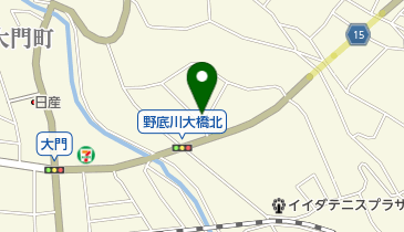 飯田学院の地図画像