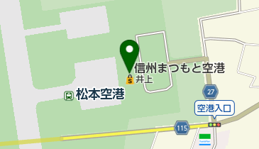 井上エアポート店の地図画像