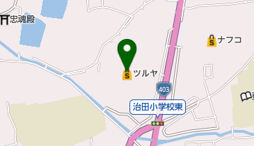 ツルヤ稲荷山店の地図画像