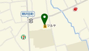 ツルヤ野沢店の地図画像