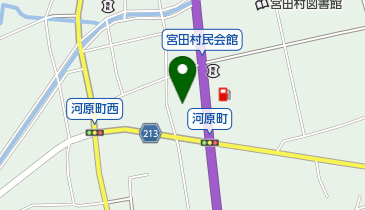 宮田食彩館の地図画像