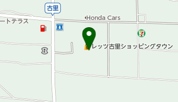 やおふく古里店の地図画像
