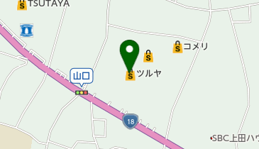 ツルヤ山口店の地図画像