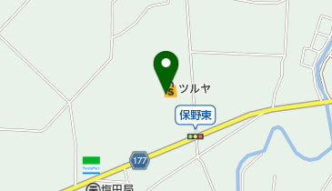 ツルヤ塩田店の地図画像