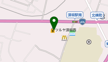 ツルヤ須坂西店の地図画像