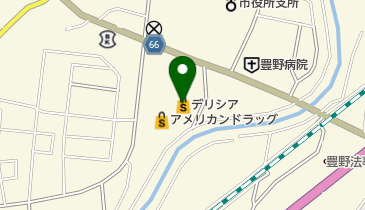 デリシア豊野店の地図画像