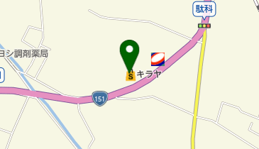 キラヤ竜丘店の地図画像