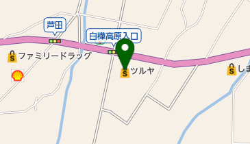 ツルヤ立科店の地図画像