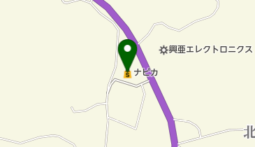 ショッピングランドナピカの地図画像