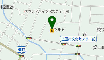 ツルヤ上田中央店の地図画像