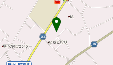 A・コープたかぎ店の地図画像