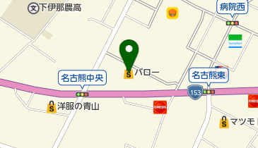 バロー飯田店の地図画像