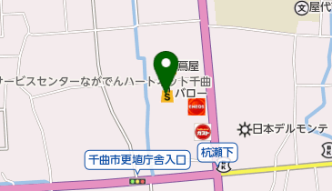 バロー千曲店の地図画像