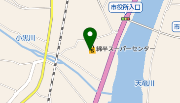 綿半スーパーセンター伊那店の地図画像