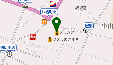 デリシア須坂西店の地図画像