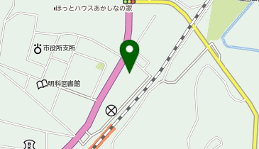 デリシアあかしな店の地図画像