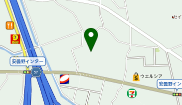 原信安曇野店の地図画像