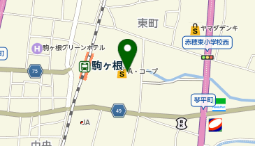 A・コープファーマーズこまがね店の地図画像