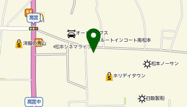 アミカ松本店の地図画像