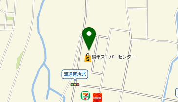 綿半スーパーセンター松本芳川店の地図画像