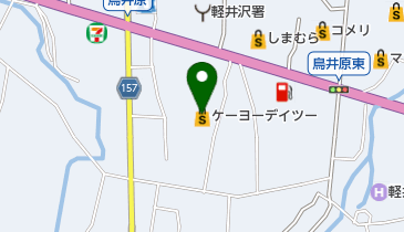 DCM軽井沢店の地図画像