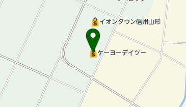 DCM信州山形店の地図画像