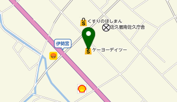 DCM臼田店の地図画像