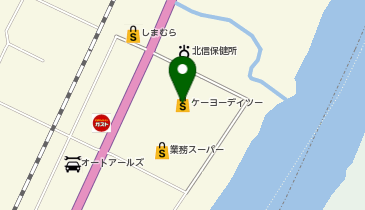 DCM飯山静間店の地図画像