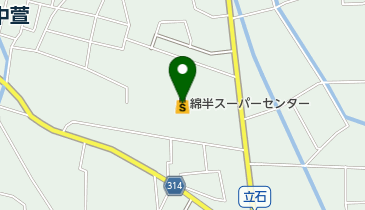 綿半スーパーセンター豊科店の地図画像