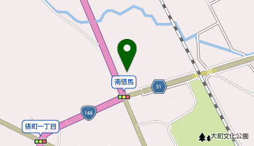 コメリハード&グリーン大町店の地図画像