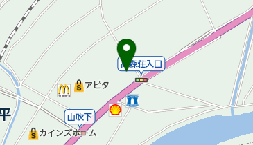 マツモトキヨシ高森町店の地図画像