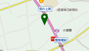 クスリのサンロード小諸店の地図画像