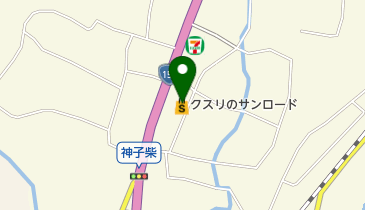 クスリのサンロード南箕輪店の地図画像