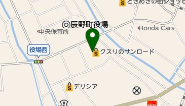 クスリのサンロード辰野店の地図画像