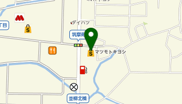 マツモトキヨシつかま店の地図画像
