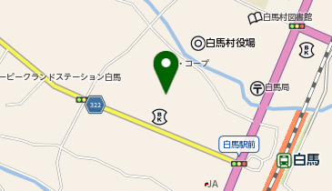 マツモトキヨシ白馬店の地図画像