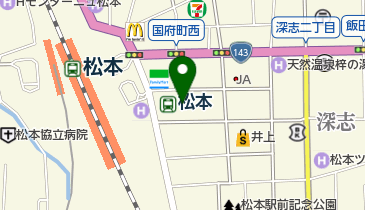 マツモトキヨシアルピコプラザ店の地図画像