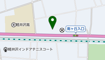 ココカラファイン軽井沢店の地図画像