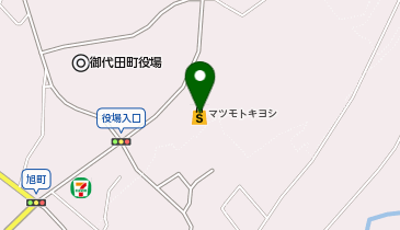 マツモトキヨシ御代田店の地図画像