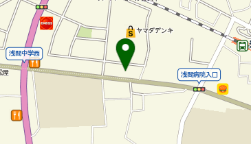 マツモトキヨシ佐久平店の地図画像