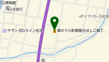 華のうら町夢屋台はしご横丁の地図画像