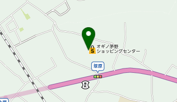 オギノ茅野ショッピングセンターの地図画像