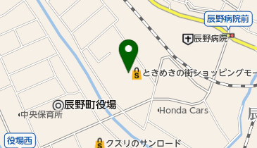 辰野ときめきの街ショッピングモールの地図画像